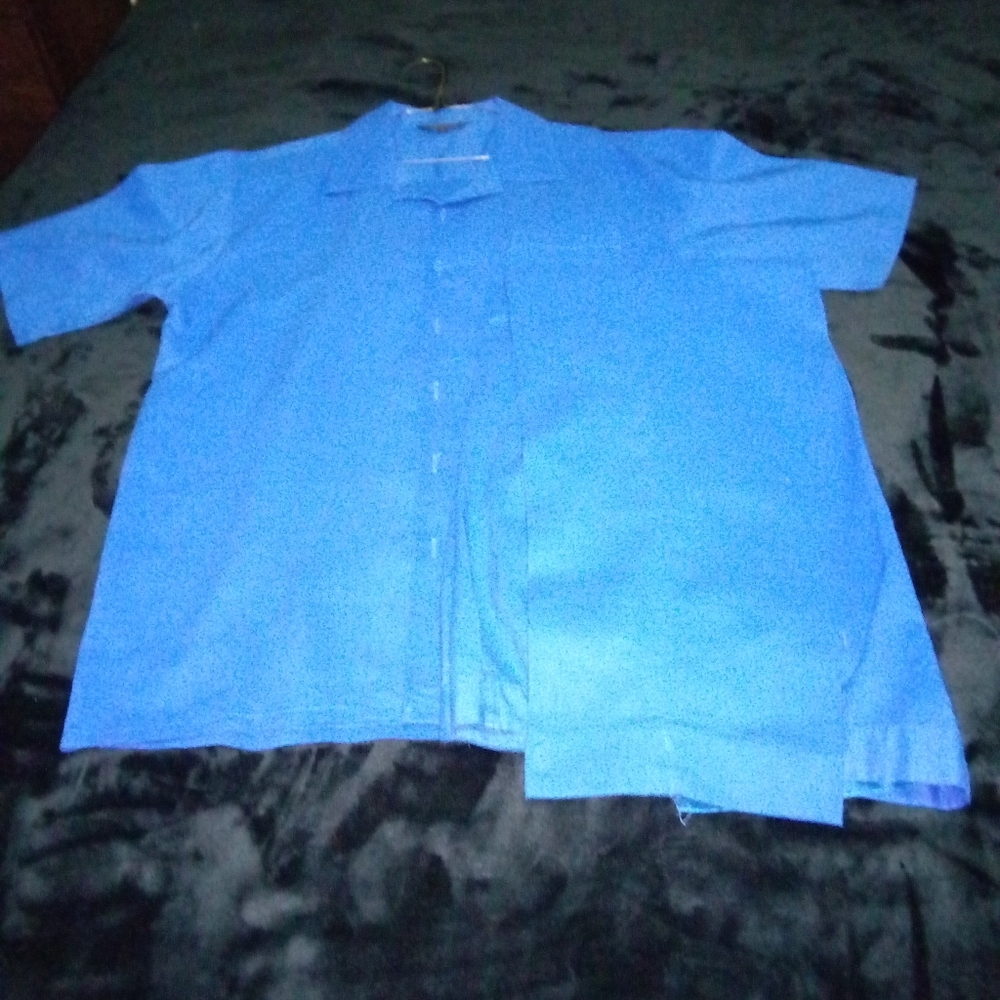 Blue linen